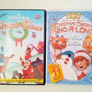 2 DVD's A Collection of Christmas Classics and Christmas Classics Sing-A-Long